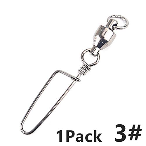 FTK 1 Pack 110 Ball Bearing Fishing Swivel with Coast LookFishing