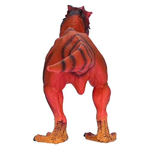 01 Modelo de dinossauro, artesanato requintado modelo de dinossauro infantil de plástico para crianç