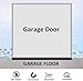 DGSL Universal Garage Door Seals Bottom Rubber, Garage Door Rubber Seal Strip Replacement, Weatherproofing Garage Door Weather Stripping with Nails (20 Feet)