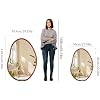 Irregular Wall Mirror Decorative Asymmetrical Mirror Abstract 43x30 inch