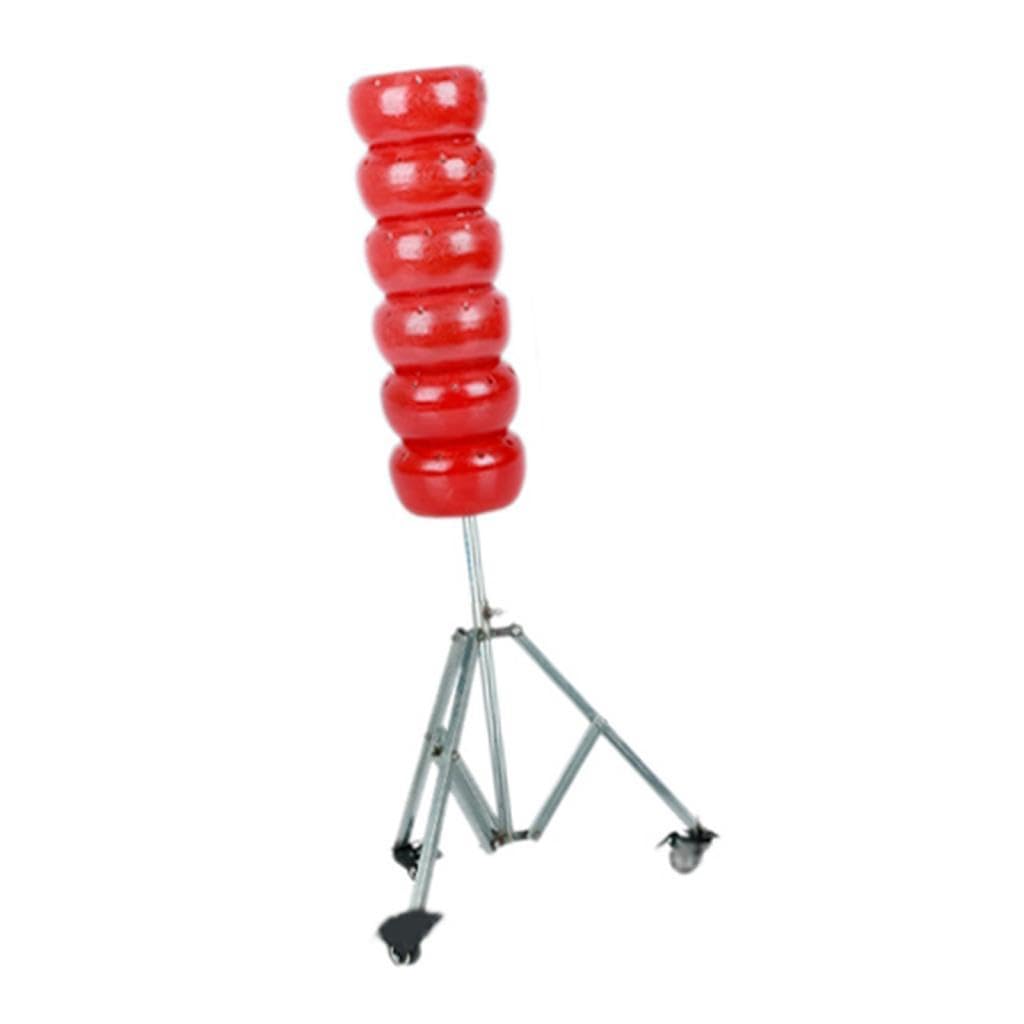 Stand Expositor para Caramelos y Dulces en Estructura de Madera con Base Redonda Metálica Capacidad para 60 Piezas Adecuado