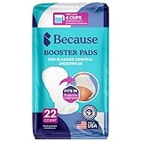 Because Premium Inkontinenz-Einlagen für Damen und Herren, zusätzliche Saugfähigkeit für Windeln...