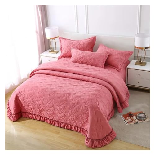 Colcha acolchada de algodón para un dormitorio acogedor y suave 4