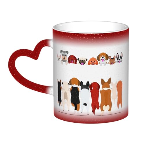 330ml ϐFJbv Jbv R[q[Jbv  傫 Aj ObY G 蕨 Red