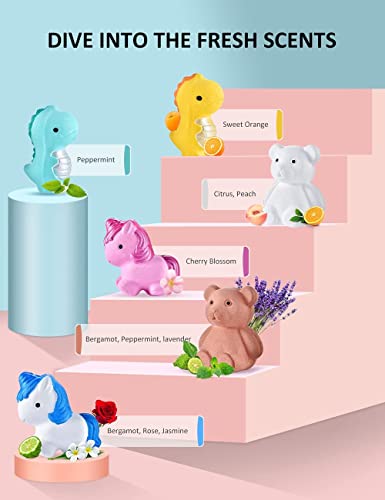 Perjoy Bath Bombs For Kids Girls & Boys, 6 Organic Bubble Bath Kids Bath Bombs, Rainbow Unicorn Dinosaur Bath Bombs For Kids, Birthday Gifts, Party Favors, Christmas Stocking Stuffers For Kids #TOP2