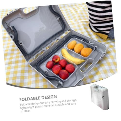 Table de camping pliante pour pique-nique randonnée et plage - 5