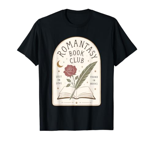 Romantasy Book Club Romance Reader Amateur de Livres T-Shirt Graphique avec Valeur