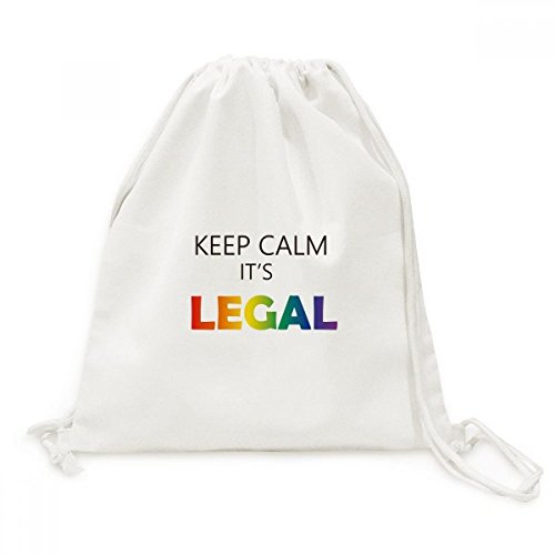 Sac a cordon LGBT arc en ciel parfait pour vos sorties et voyages decontractes
