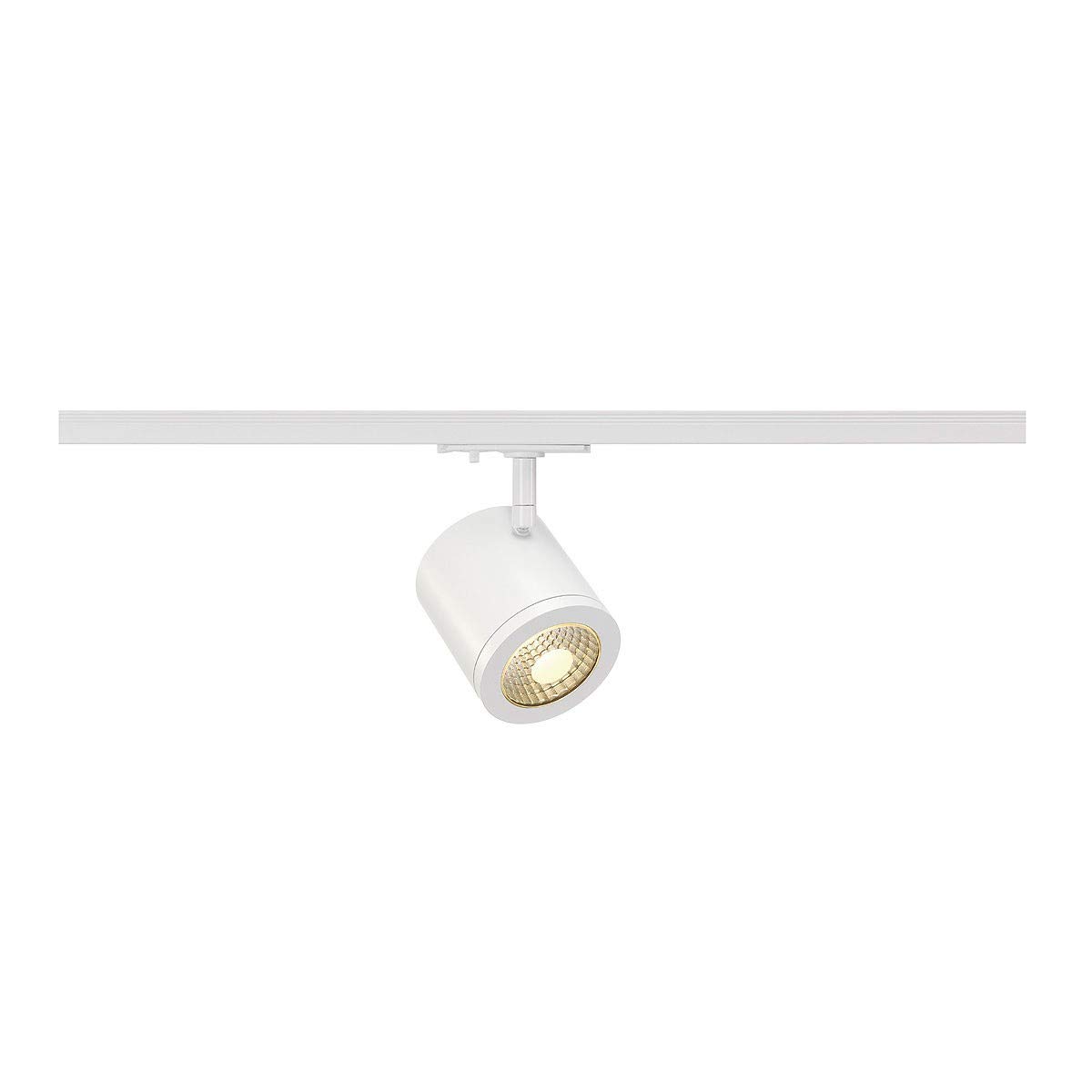 SLV1-Phase System spot Enola_C / Spotlight, LED spot, Ceiling Spotlight, Ceiling Light, Track System, Indoor Lighting / 3000K 11W 900lm White 55 Degrees
