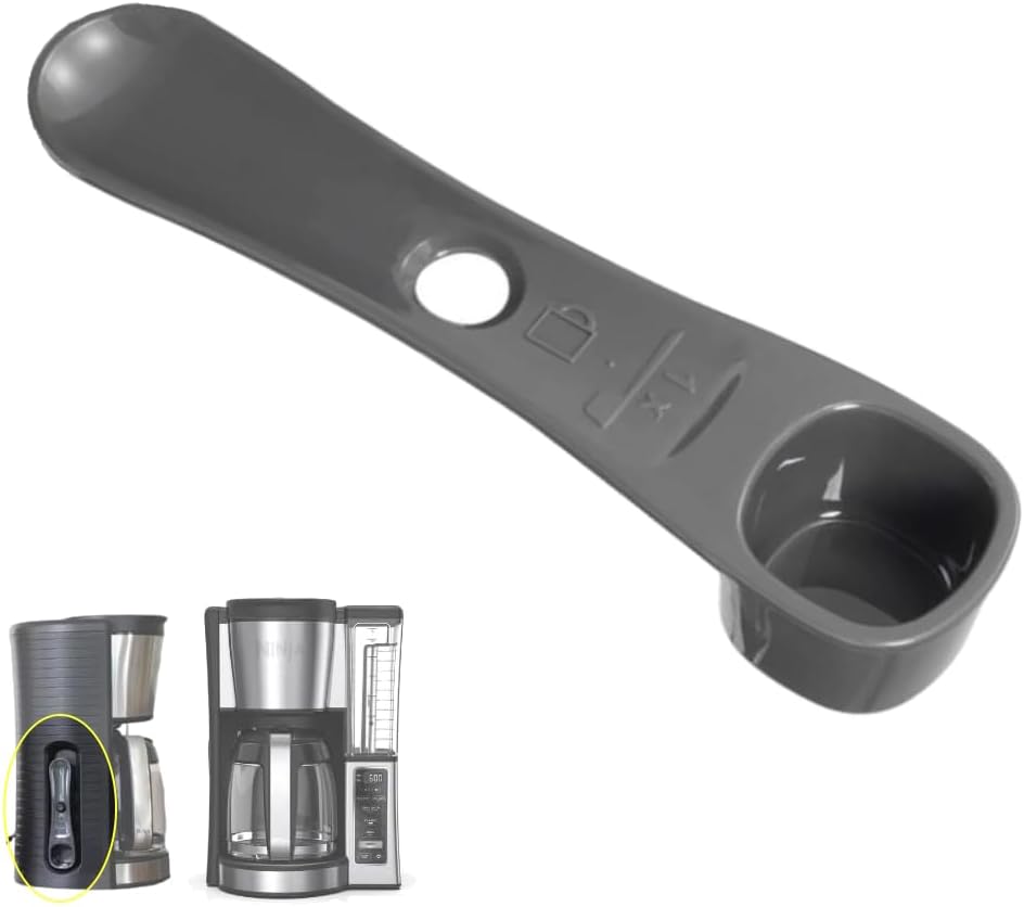 Ninja Smart Scoop coffee Spoon Replacement for Ninja Coffee Maker, Compatible with CE200, CE201 Series. Measuring Spoon for Reusable K Cup/Pods, 1 Tablespoon Capacity for Ground Coffee. Grey