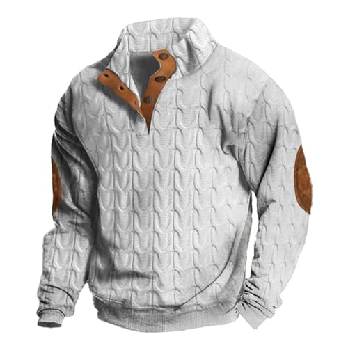 Sweat-shirt hommes respirant et pull top mi-épais pour l'hiver