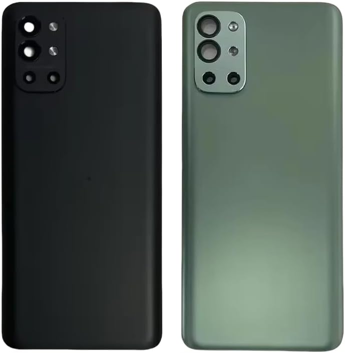 Compatible Rear Glass Back Cover for OnePlus 9R – Battery Door Housing Replacement Part (Green)