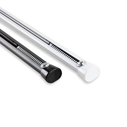 Rod Desyne Spt-O-36-1 Oval Spring Tension Rod 36"-60", White, 36-60" #TOP1