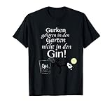 Das Design zeigt ein Männchen das die Gurken zurück in den Garten schießt, zieh los zu den angesagtesten Partys um Gins zu trinken Ohne Gurke. Das perfekte Design für Tonic-Liebhaber und Gin-Liebhaber.