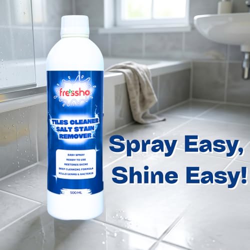 Image of Bathroom Tiles Cleaner (500 ML) | Deep Cleaning Formula for Bathroom Floor & Wall Tiles | Removes Tough Stains, Soap Scum & Hard Water Marks (Pack of 2)