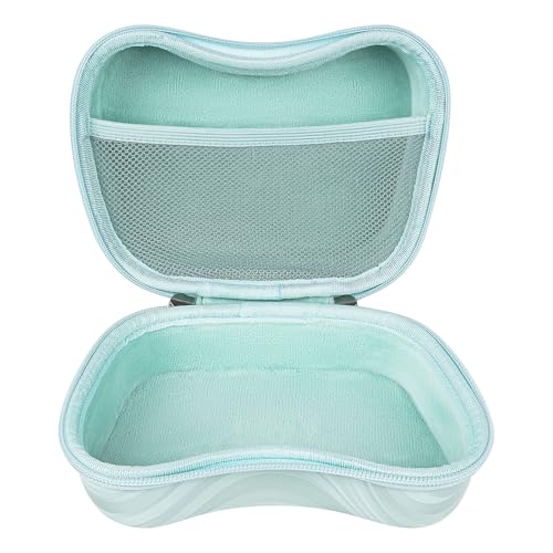 Image of TOCCOOL Hard Travel Controller Case Compatible with Xbox One, Xbox Series X /S, Nintendo Switch Pro Wireless Controller Gaming Accessories Portable Bag, Game Controller Storage Pouch (Lake Blue)