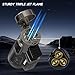 Cigar Lighter Triple Jet Flame Butane Torch Lighters Windproof Butane Refillable Gas Torch Lighters with a Gift Box, 2 Pack (Without Gas)