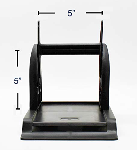 Thermal Label Holder For Rolls And Fan-Fold Labels Great For Desktop Thermal Printers Label Holder Black #TOP3