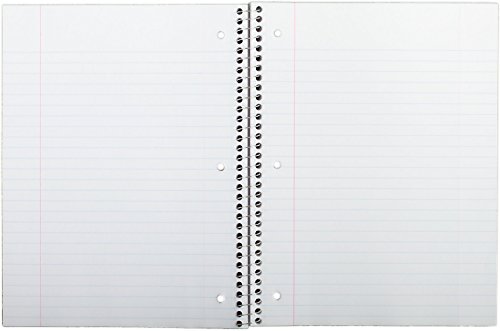 Cahier à spirales 3 sujets à lignes larges avec couverture protectrice rigide - 2