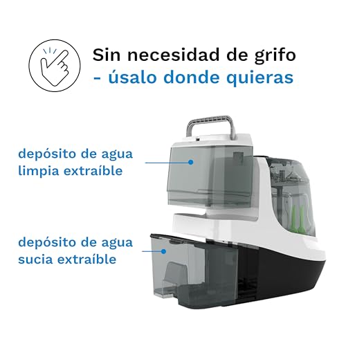 Miniatura 4 de Baby Brezza Bottle Washer Pro - Limpiador De Biberones Automático, Esterilizador Y Secador 3 En 1 Lavado A Presión Con 6 Modos De Limpieza Mayor Capacidad - 4 Biberones Y Accesorios