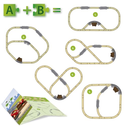 BRIO World Starter Set Travel Toy Train Set for Kids Age 3 Years Up - Wooden Toddler Toys & Games - Image 3