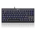 EagleTec KG040 Backlit Mechanical Gaming Keyboard, Blue Switches, Solid Durable Construction, Stylish Blue Backlit Keys, 87 Standard Keys