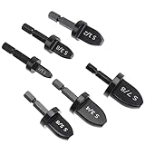 Operitacx 1 Satz Rohrwerkzeugbit Schläuche Stauchen Sanitärwerkzeuge Für Professionelle Klempner Expanderbohrer Flare-tool Expander-tool Bördelgerät Stauchwerkzeug Hvac-werkzeuge Stahl Black