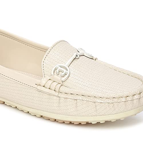 Image of Marc Loire Women Soft Comfortable Flat Loafers for Casual & Office Wear