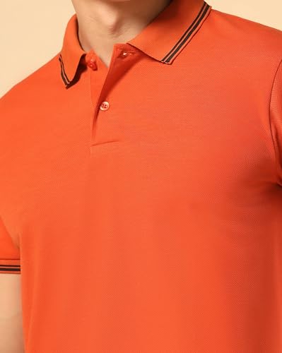 Image of INKKR Men's Solid Regular Fit T-Shirt