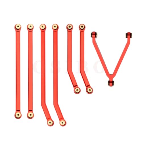 Rc Special Connecting Rod for Axial for SCX24 AXI00005 for Gladiator 1/24 CNC Aluminum High Clearance for Chassis Links RC Crawler Car Parts and Accessories Replacement