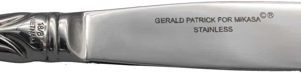 Mikasa Sweet Pea 18/8 Stainless Steel 60pc. Flatware Set (Service for Twelve)