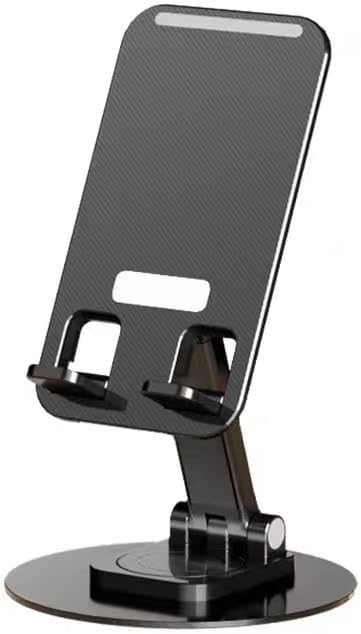 Phone Holder, One Piece Folding, Triple Anti-Slip, Enhanced Protection, Retractable, Compatible with Smart Devices, All Phones, Tablets, Black
