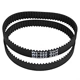 Hosrivae Holzbearbeitungs-Hobelriemen, 2 Stück, Ersatz-Antriebsriemen, Gummi-Konstruktion, Modell 2604736001, kompatibel mit PHO 15-82/PHO 16-82 Elektrohobel