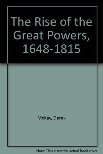 Buy The Rise of the Great Powers, 1648-1815 — BookShops.in