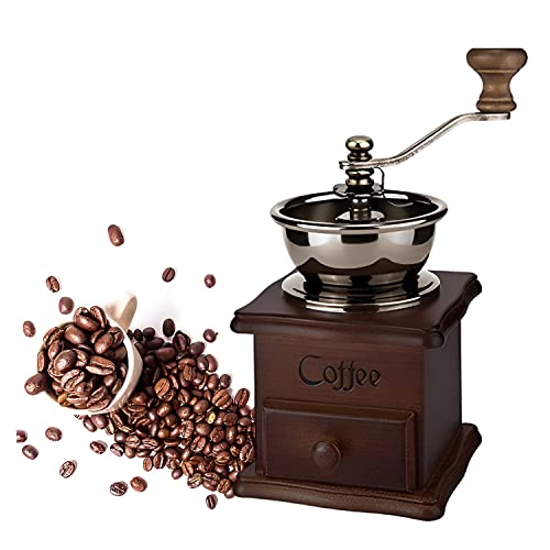 Arabest Manual Coffee Grinder, Retro Style Bean Grinding Machine, Coffee Making Tool, Grinder Machine for Aeropress, Drip Coffee, Espresso