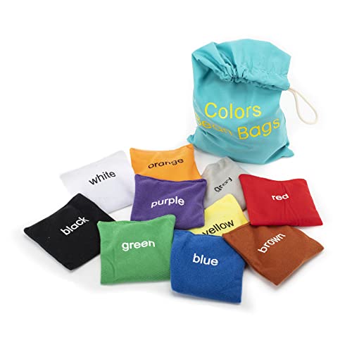 Educational Insights Colors Bean Bags - Color Sorting Toys for Toddlers, Manipulatives for Preschoolers Learning Colors, Toddler Learning Toys, Hands-On Preschool Classroom Activities, Ages 3+ by Educational Insights - Used condition - US$19.87