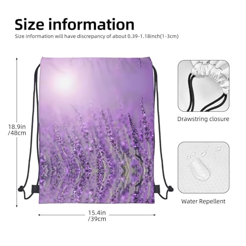 Sac de natation étanche cordon de serrage rouge blanc pois
