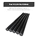 300Mm Long Black Nylon Round Bar Solid PA6 Plastic Rod, Diameter 75-90Mm Suitable for Precision Machining and Industrial Applications, 80mm(Diameter 75mm)