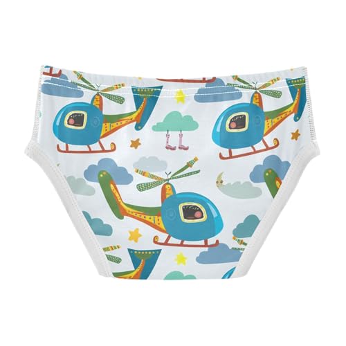 Cartoon Helicopters Toddler Boy's Underwear 2T 202c11612