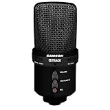 Samson G-Track USB Recording Supercardioid Microphone, 20Hz-16kHz, Black