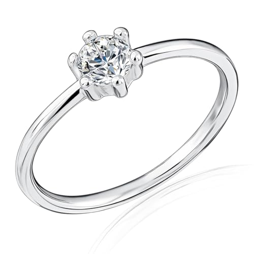 FLORA ANEL PRATA925 SOLITÁRIO ANEL MODA FEMININA (14)