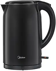 Midea Chaleira Elétrica Preta 1,7L Double Wall -220V, 1500W, KDW17P2