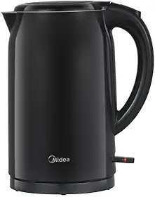 Midea Chaleira Elétrica Preta 1,7L Double Wall -220V, 1500W, KDW17P2