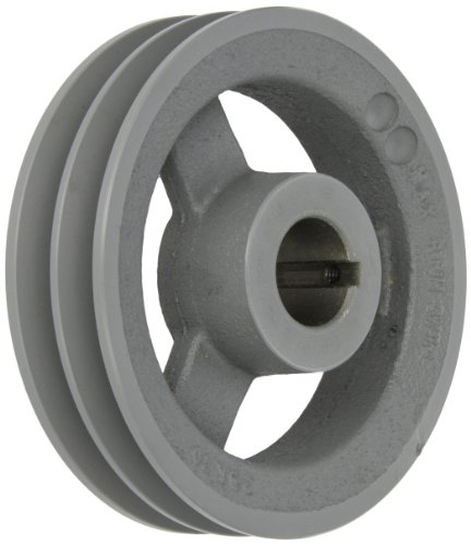 Gates 2BK70 Light Duty Spoke Sheaves, 2BK Type, 6.75 OD, 2 Groove, 1-3/8 Bore