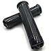 HTTMT MT080-25-BK Black Skull style Hand Grips 1 inch Handlebar Compatible with Harley XL 883 Hugger Sportster Cruiser
