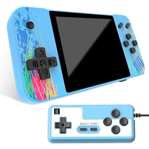 SGZIOO Handheld Games Consoles for Adults, Retro Handheld Game Console, Built in 800 Classic Retro Video Games, 3.5 Inch HD Screen, Supports 2 Players, Birthday Gifts