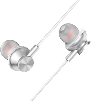 LinkTech H340 Mikrofonlu 3.5mm Kulak İçi Kablolu Kulaklık Beyaz