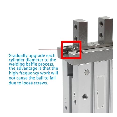 Pince parallele pneumatique MHZ2-16D2 double effet pour robotique