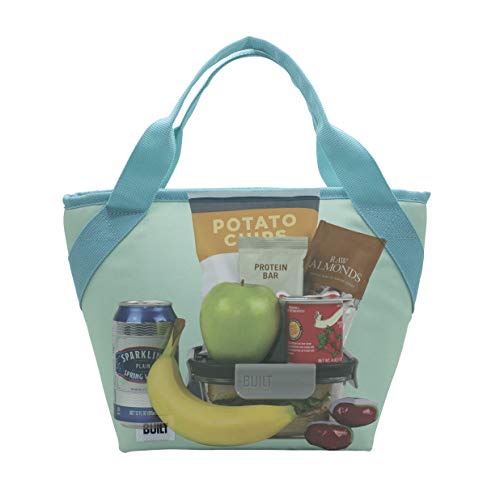 Built Jinx Water-Resistant Insulated Fabric Lunch Bag With Zip Closure Honey Dew 5269941 #TOP2