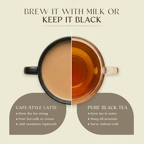 Image of Ginger Masala Chai Black Tea Loose Leaf 100gm /3.5oz, Makes Upto 50 Servings | Pure & Natural Ingredients, Aromatic Blend, Antioxidant Rich, Refreshing Taste, Easy Brew, Ideal for Anytime of the Day
